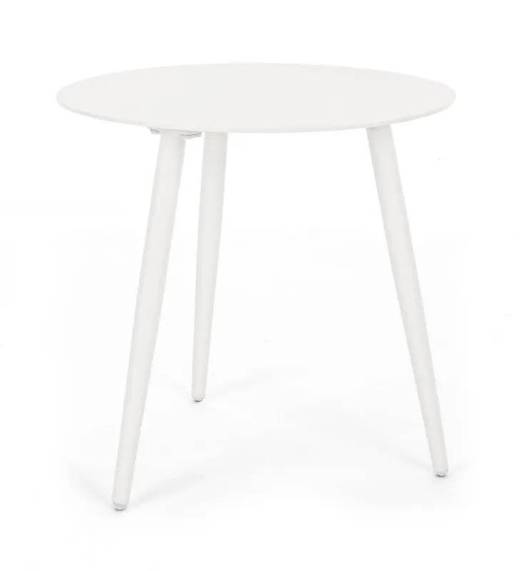 Masuta de cafea RIDLEY Ø50 CM - Alb