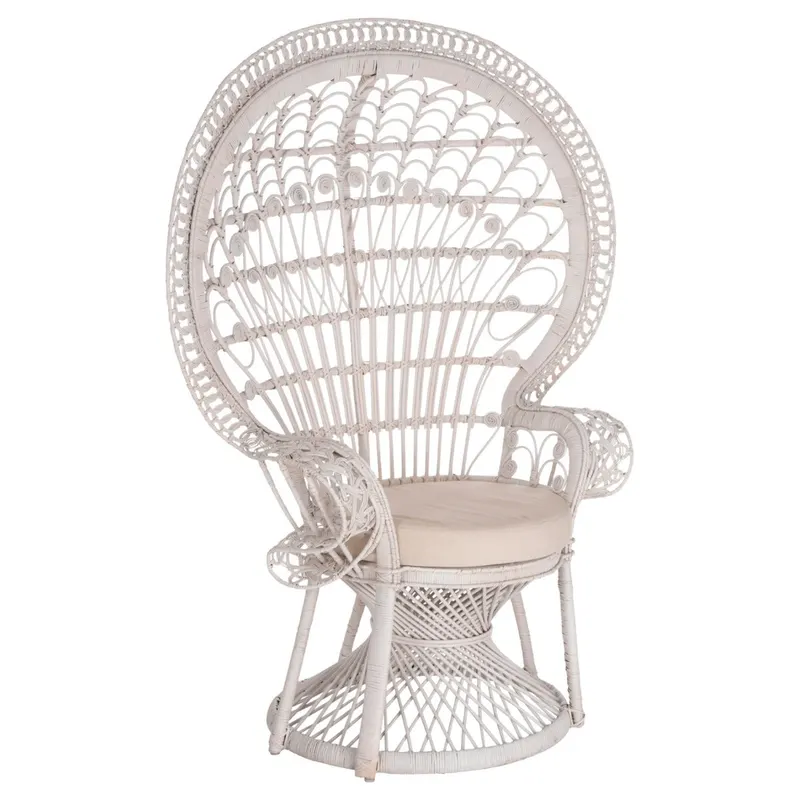 Fotoliu PEACOCK ROYAL WHITE