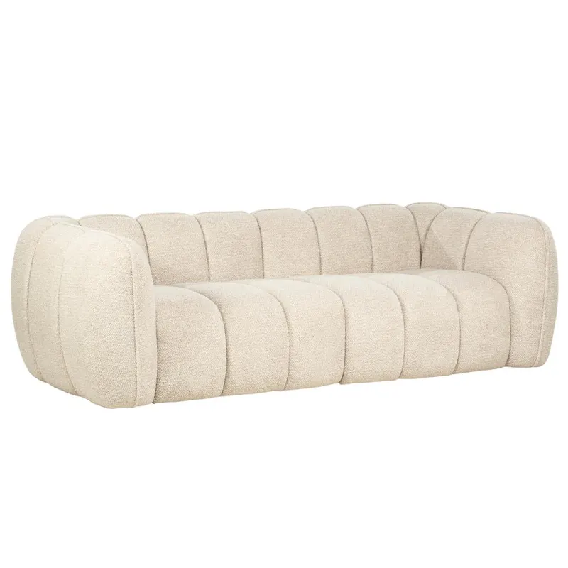 Canapea 3 locuri TALBIM 220 CM - Taupe