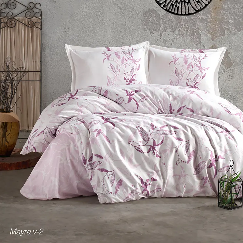 Lenjerie de pat ranforce clasy king size (mayra v2)