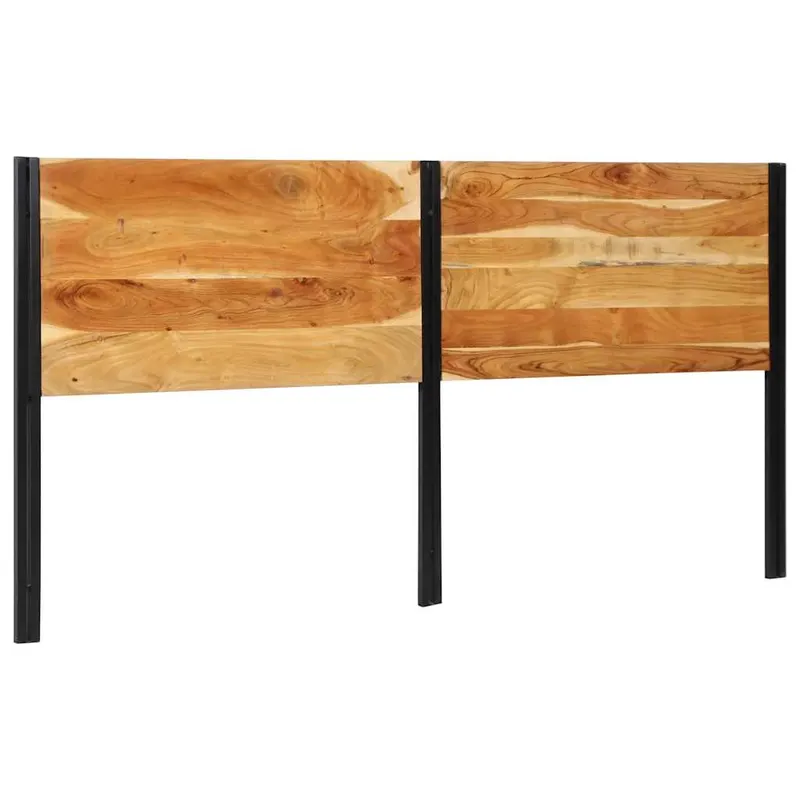 tablie 200 cm din lemn masiv de salcam si fier
