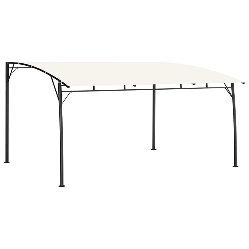 copertina pavilion de gradina, crem, 4x3x2,55 m