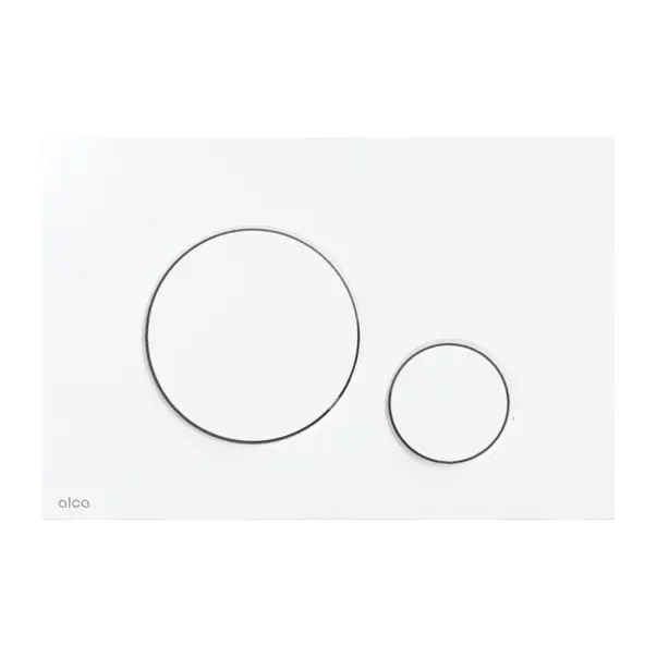 Clapeta de actionare Alca Thin M676 alb mat