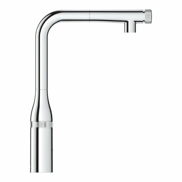 Baterie bucatarie cu dus extractibil Grohe Essence SmartControl crom