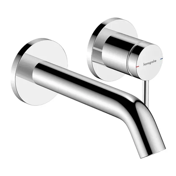 Baterie lavoar incastrata Hansgrohe Tecturis S crom lucios fara corp incastrat