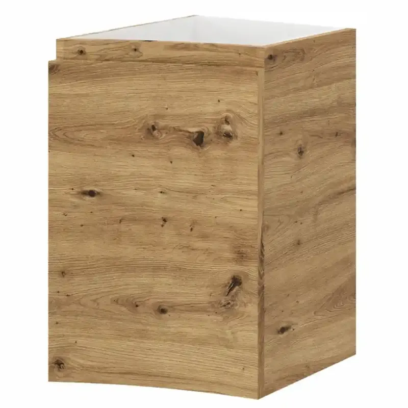 Dulap baie Savini Due Armonia, baza lavoar, 1 usa, MDF, maro, 56 x 39 x 35 mm