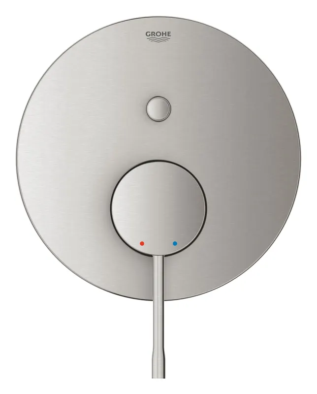 Unitate comanda Grohe 24167DC1, Essence, 2 functii, necesita valva, mat, otel satinat