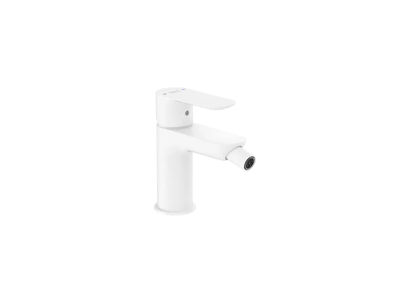 Baterie bideu Roca A5A626EB00, Cala, tip comanda monocomanda, marime s, compatibil cu instalatii sanitare standard, alb