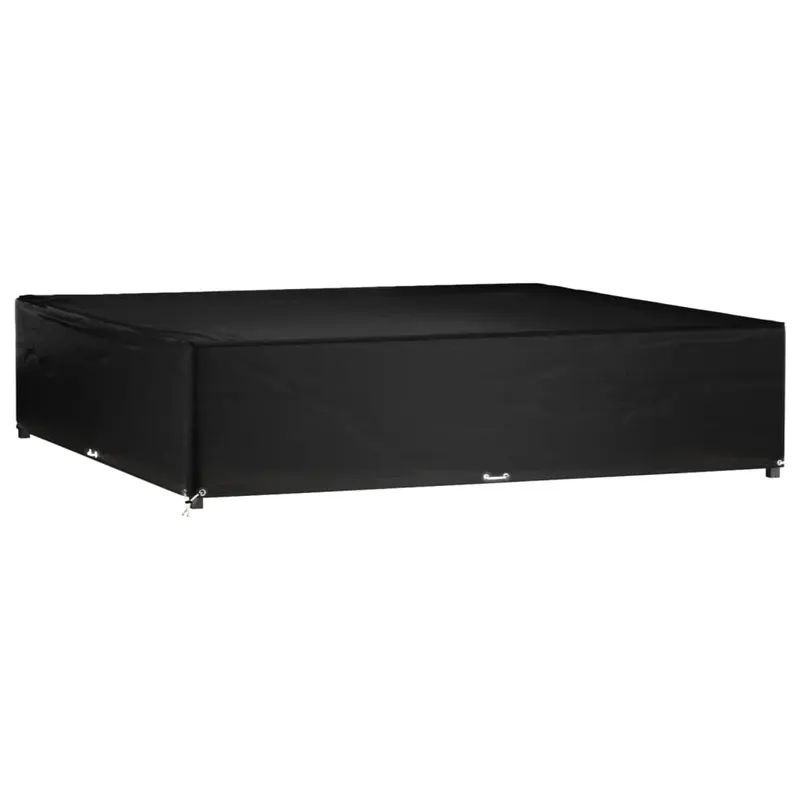 husa pentru mobilier gradina, 16 ocheti, 240x240x55 cm, patrat