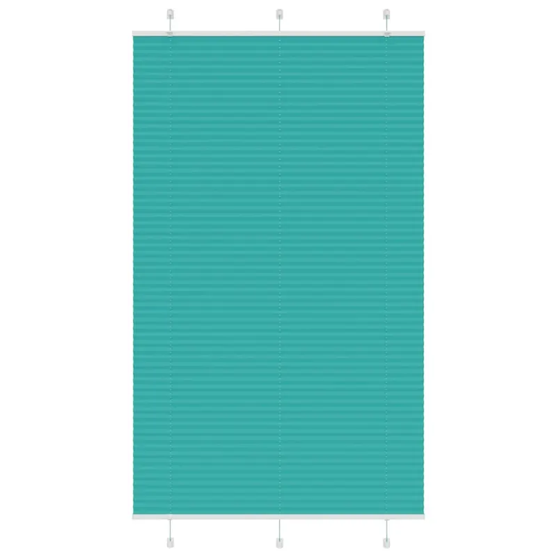 jaluza plisata verde petrol 115x200 cm latime tesatura 114,4 cm