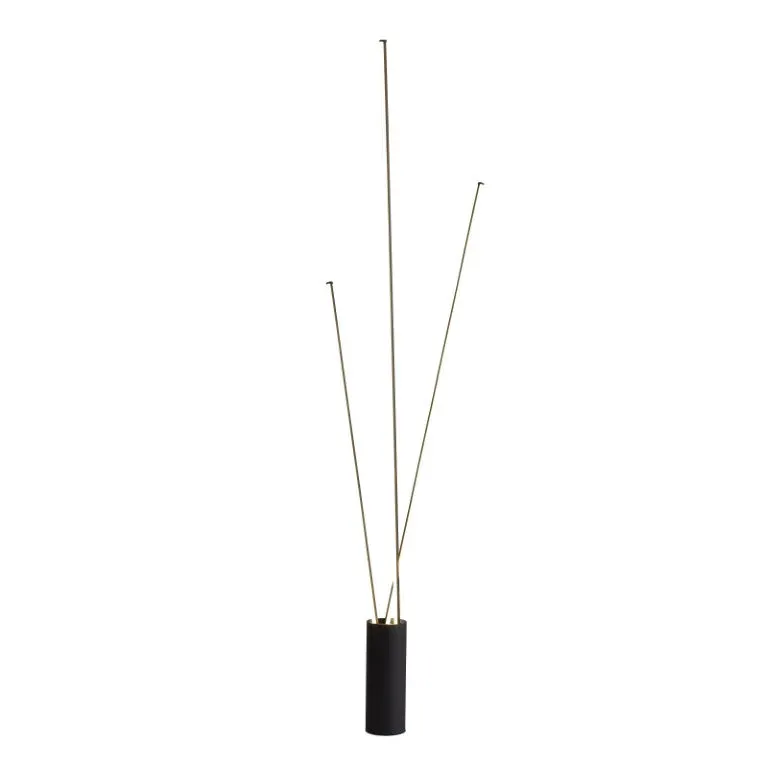 Lampadar VERTICE TRIO - Negru
