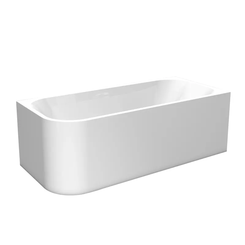 Cada freestanding Florida Maugli 150, 150x75x58 cm, dreptunghiulara, de colt dreapta, garantie 2 ani, alb