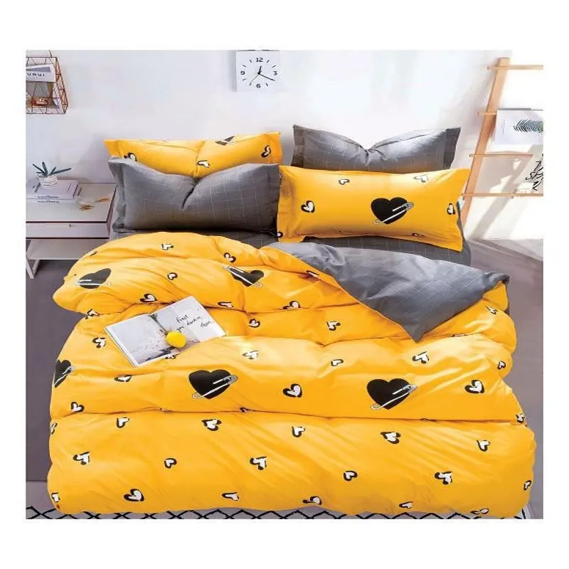 Lenjerie din bumbac satinat single S005