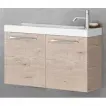 Dulap cu lavoar Kolpasan San Kici, usa, 60 x 30 x 51 cm, mat, bej, 547650