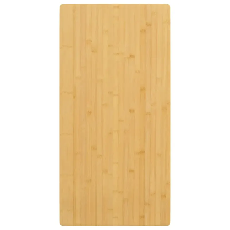 Blat de masa, 50x100x4 cm, bambus