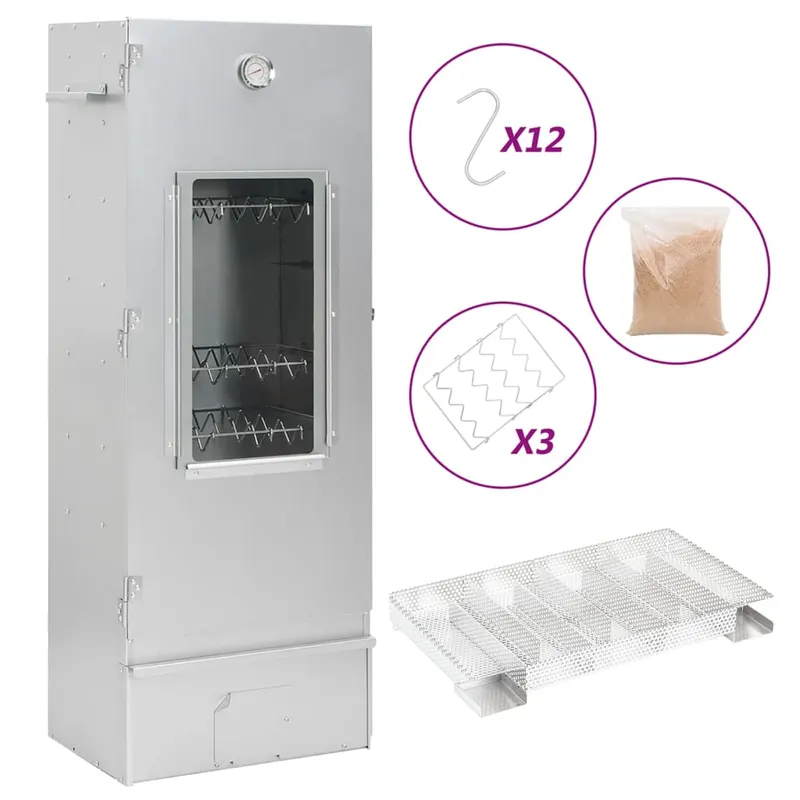 Afumatoare cuptor/gratar, generator fum rece, otel galvanizat