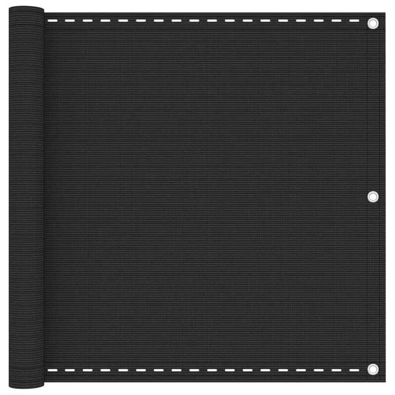 paravan de balcon, antracit, 90x300 cm hdpe