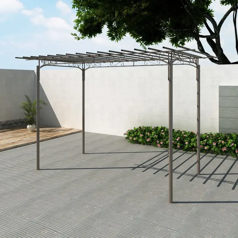 Pergola din otel pentru gradina