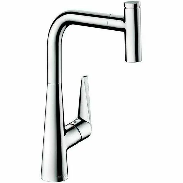 Baterie bucatarie cu dus extractibil Hansgrohe Talis Select M51 300 crom lucios 1 functie