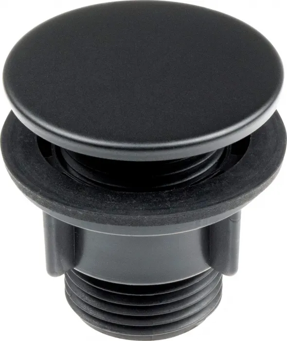 Dop pentru orificiul bateriei. pentru chiuveta de bucatarie, negru, Deante