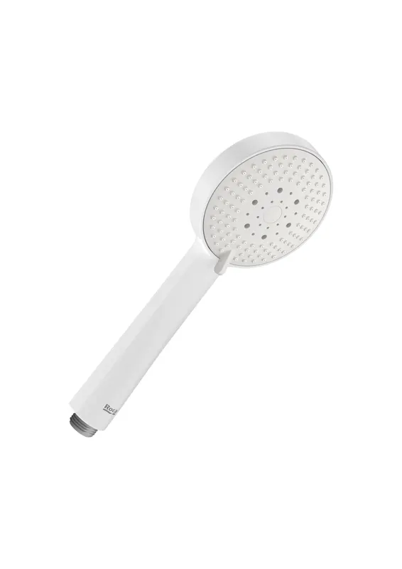 Para dus Roca A5B8113B00, 100 mm, 257 mm, 3 functii, 1 2 racord, sistem anticalcar, universal, abs, Alb