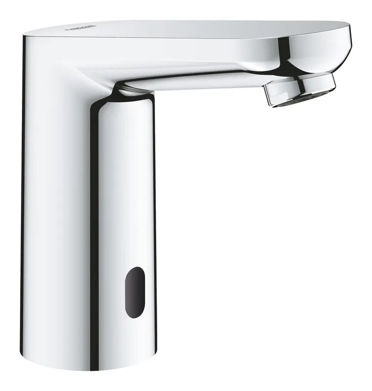Baterie cu senzor Grohe 36330002, infrarosu Eurosmart E, pentru lavoar, montaj pe lavoar, pe blat, crom