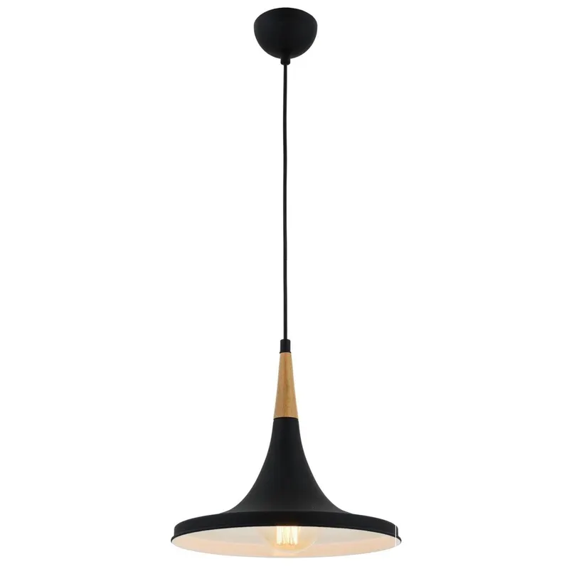 Lustra Alkı Chandelier, Negru - Negru