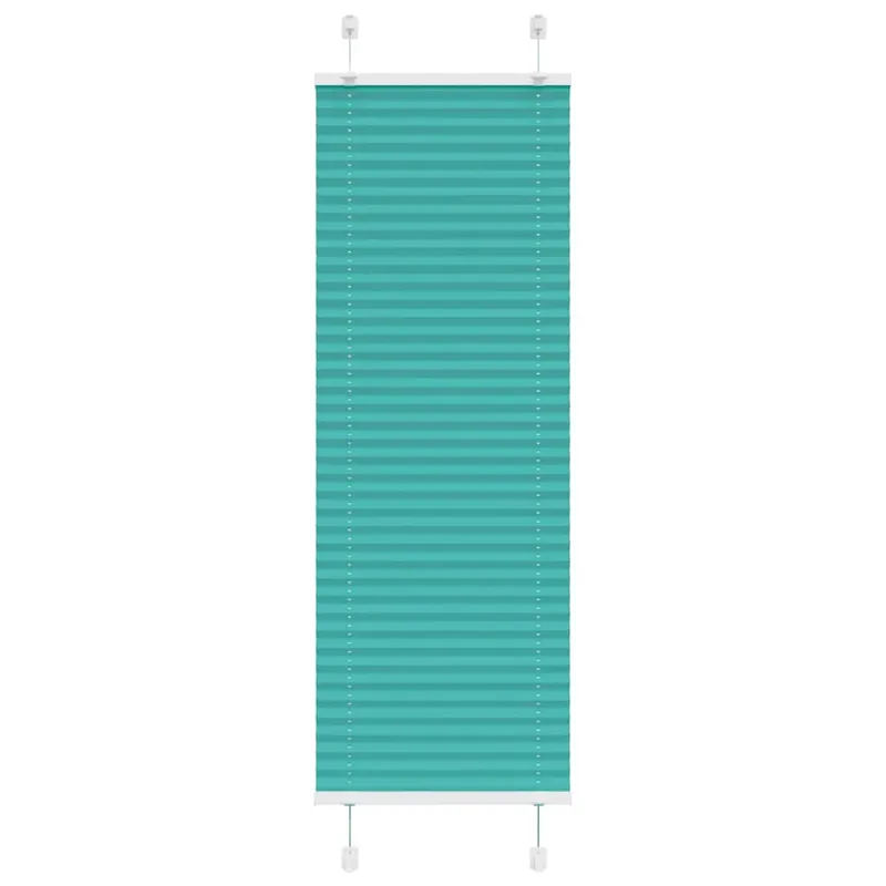 jaluza plisata verde petrol 40x150 cm latime tesatura 39,4 cm