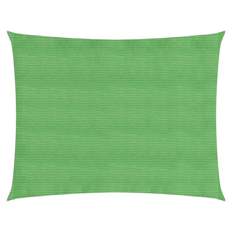 panza parasolar, verde deschis, 3x4 m, hdpe, 160 g/m2