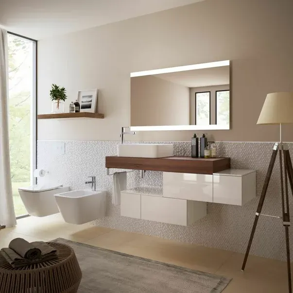 Oglinda cu iluminare si dezaburire Ideal Standard MirrorLight 120x70 cm
