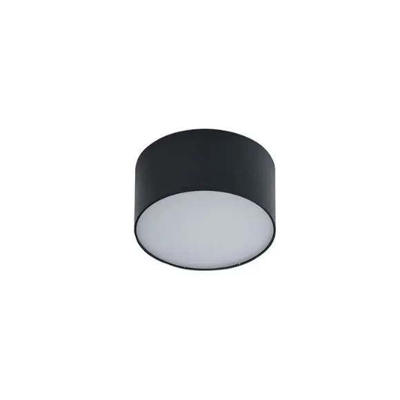 Spot aplicat CARENTES 10W - Negru / Lumina calda 3000K