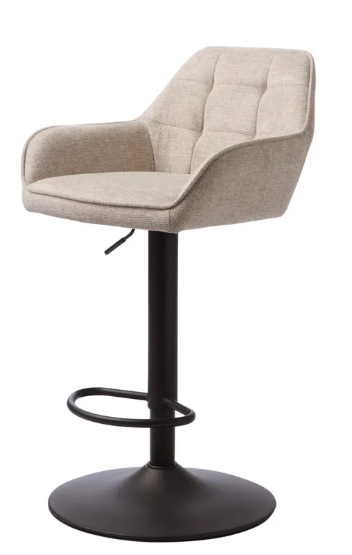 Scaun de bar NOLAN SQUARE H65/80 CM - Beige