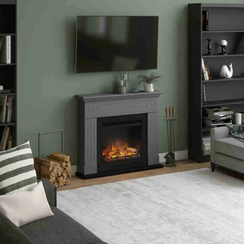 Larsen Solid Grey semineu electric