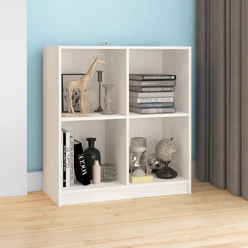 servanta, alb, 70x33x76 cm, lemn de pin