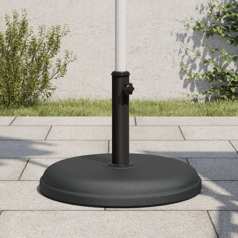 suport umbrela pentru stalpi Ø32/35/38 mm, 15 kg, rotund