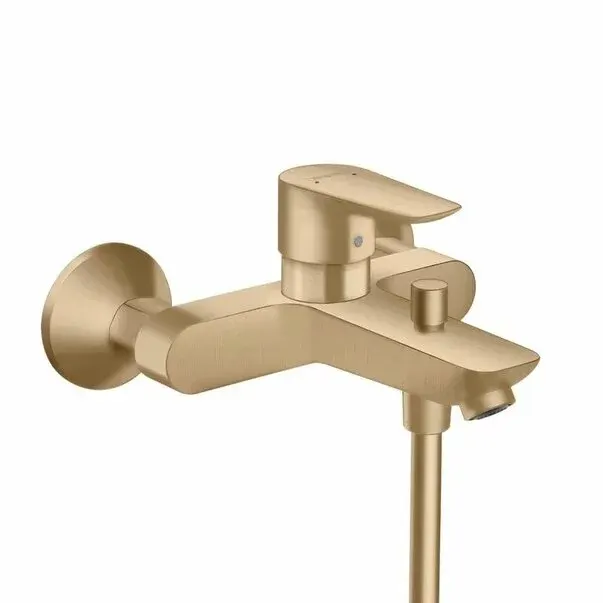 Baterie cada - dus Hansgrohe Talis E monocomanda bronz periat