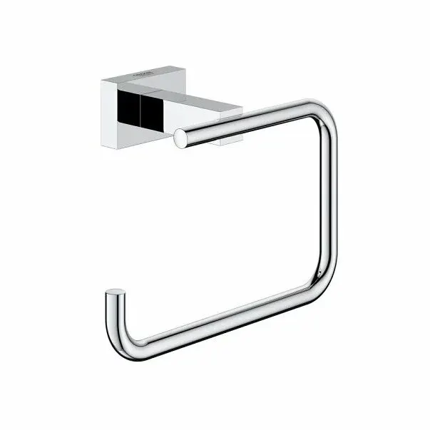 Suport hartie igienica Grohe 40507001, 138 mm, 98 mm, 1 role hartie, 1 orificii instalare, pe perete, Crom