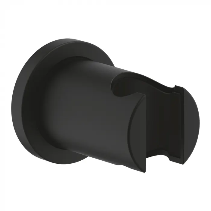 Suport para dus negru mat Phantom Black, Grohe Rainshower
