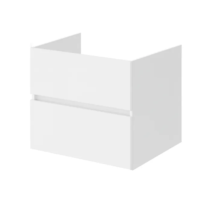 Mobilier pentru lavoar pe blat, 60 cm, alb lucios, Fluminia Genova