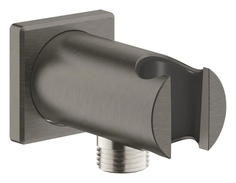 Cot iesire dus Grohe 26659AL0, Rainshower SoftSquare, 1 2 x 1 2 , suport para, mat, grafit