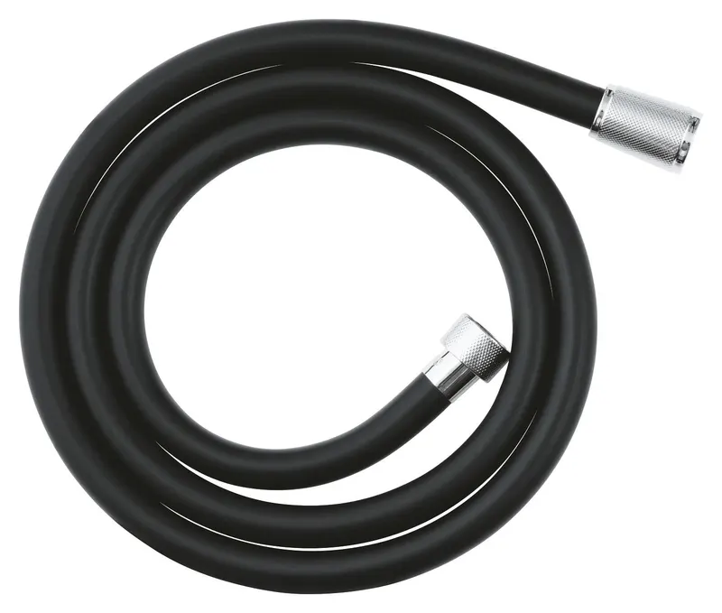Furtun Grohe 107061KI00, SilverFlex, universal, 1.5 m, anti-rasucire, negru