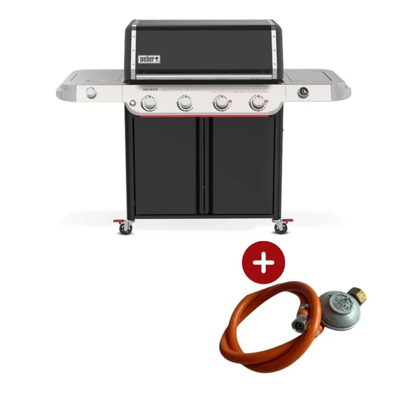 Gratar Gaz Genesis E435 W + Regulator