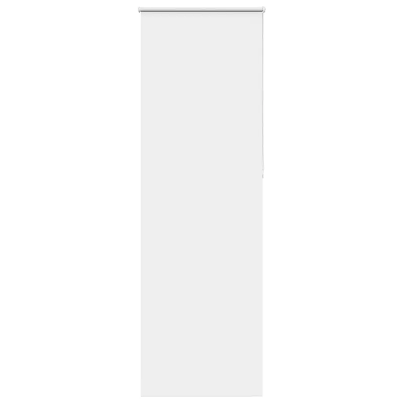 jaluza cu role opace alb 80x230 cm latime material 75,7 cm