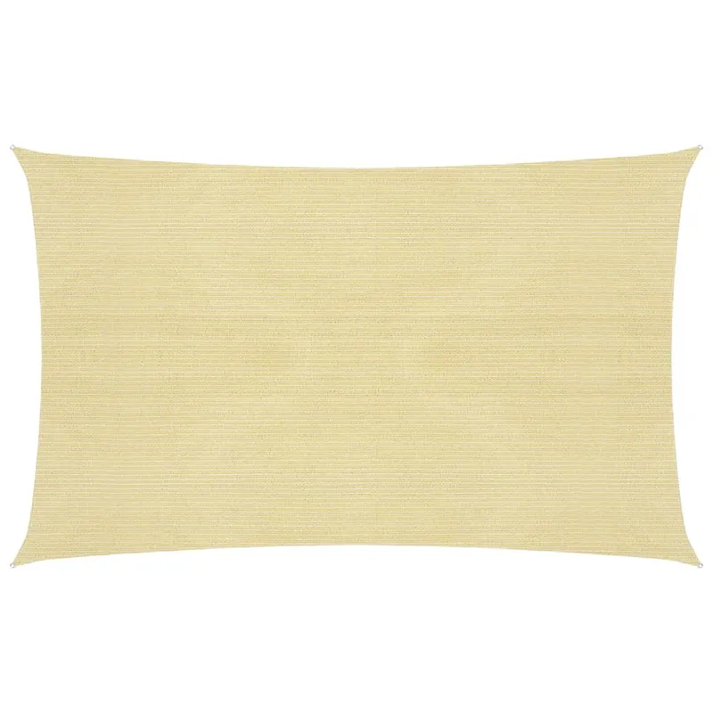 panza parasolar, bej, 2,5x4,5 m, hdpe, 160 g/m2