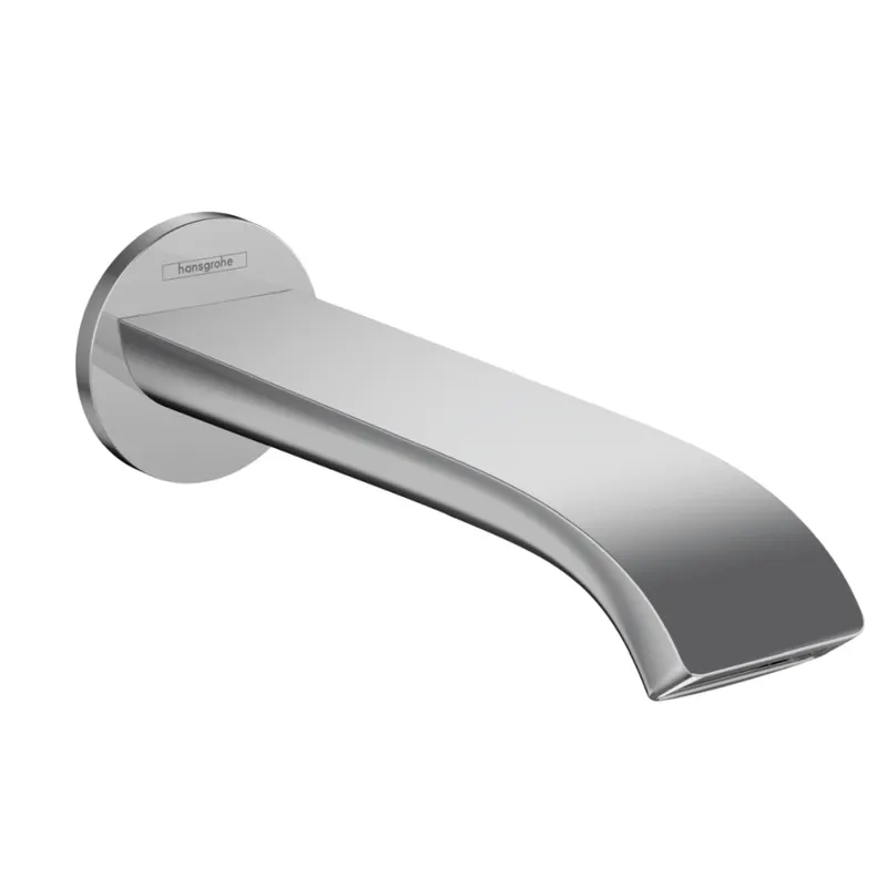 Pipa cada baie cu montaj in perete, culoare crom Hansgrohe Vivenis 75410000