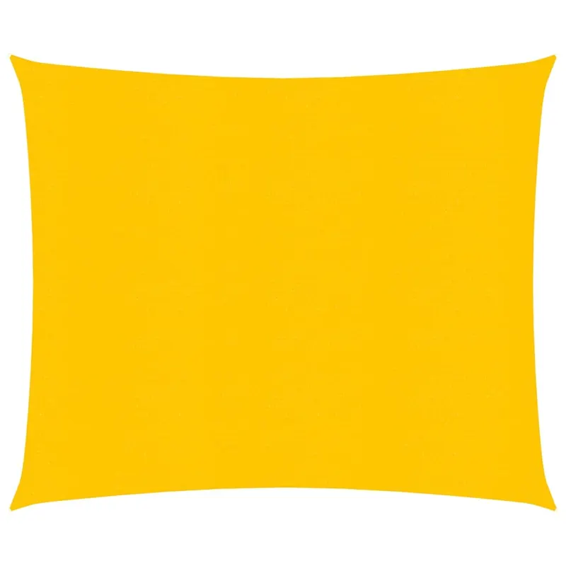 panza parasolar, galben, 2,5x2,5 m, hdpe, 160 g/m2