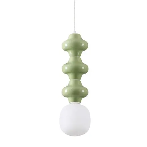 Lampa suspendata CLIO TRIO - Verde