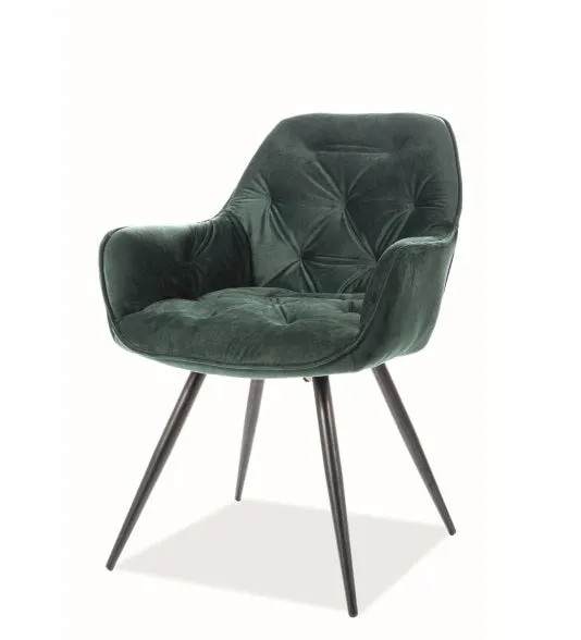 Scaun HENRY VELVET - Verde