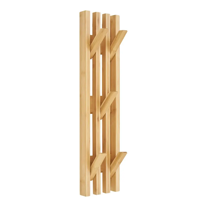 Cuier de perete CAMIR 14 x 60 CM - Lemn