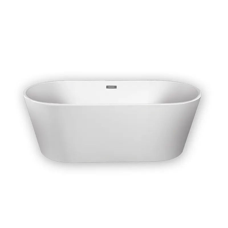 Cada freestanding Florida Denisa P-150, 150x75x58 cm, ovala, cu instalatie completa, garantie 2 ani, alb